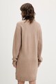 Платье с примесью шерсти Tommy Jeans DW0DW21462 бежевый AW25