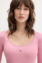 Платье Tommy Jeans розовый DW0DW21508