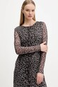 Tommy Jeans sukienka DW0DW21511 brązowy