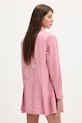 Одяг Бавовняна сукня Tommy Jeans DW0DW21786 рожевий