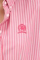 Tommy Jeans sukienka bawełniana DW0DW21786 różowy