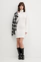 Tommy Jeans sukienka bawełniana DW0DW21958 beżowy NC25