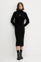 Odzież Tommy Jeans sukienka bawełniana DW0DW22167 czarny
