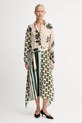 Weekend Max Mara sukienka jedwabna PASSO 2525226022600 beżowy AW25