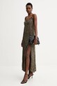ZADIG&VOLTAIRE sukienka WWDR02591 zielony AW25