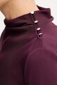 Patrizia Pepe rochie 2A2980.A655 burgundia