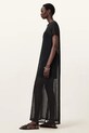 AllSaints sukienka THEA czarny W236DC