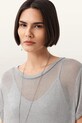 AllSaints sukienka THEA W236DC srebrny AW25