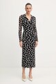 Liu Jo sukienka casual czarny UF5267.JS007