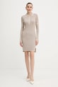Liu Jo sukienka TF5028.MS49I beżowy AW25