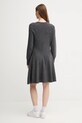 Odzież Lacoste sukienka wełniana EF4161 szary