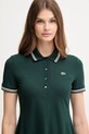 Lacoste sukienka zielony EF5288