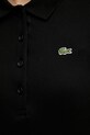 Lacoste sukienka bawełniana EF5297 czarny