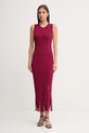 Šaty Dkny P5EUAX20 burgundské AW25