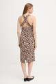 Dkny sukienka DD5N1L20 beżowy AW25