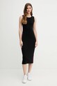 Dkny ruha vállas fekete DJ5R0752