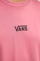 Vans sukienka bawełniana VN0A4RU2ZRY1 różowy