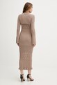Odzież Guess sukienka SHINJU W5BK91.Z4060 beżowy