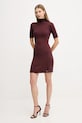 Guess sukienka z dodatkiem wełny JULIA W5BK78.Z3OW2 brązowy NC25