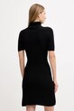 Odzież Guess sukienka z dodatkiem wełny JULIA W5BK78.Z3OW2 czarny