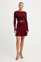Guess rochie HANA W5BK68.Z2YJ2 burgundia NC25