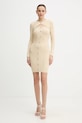 Guess sukienka DAPHNE W5BK61.Z2ZK2 beżowy NC25
