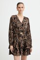 Guess rochie CLARISSE fixat maro W5BK53.W2770