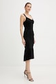 Φόρεμα Guess CAITLYN W5BK17.KB7V2 μαύρο AW25