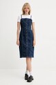 Odzież Levi's sukienka jeansowa 0002S granatowy