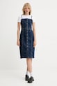 Abbigliamento Levi's vestito di jeans 0002S blu navy