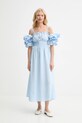 The Sleeper rochie din in ALDR01G027N albastru