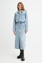 Levi's sukienka jeansowa bawełna niebieski 0002Q.0000