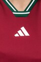 adidas sukienka House of Tiro JX5160 bordowy