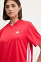 Obleka adidas rdeča JZ8131