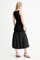 Bardot sukienka 59988DB czarny AW25