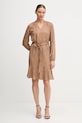 Marc Aurel sukienka wiskozowa 6577.1000.24812 brązowy AW25