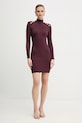 Φόρεμα Marciano Guess JANET 5BGK52.5881Z μπορντό AW25
