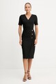 Marciano Guess rochie DALIA midi negru 5BGK16.7046A