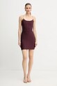 Marciano Guess sukienka AISHA 5BGK09.5036Z bordowy AW25