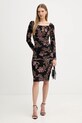Marciano Guess sukienka HOLLY 5BGK15.6350A czarny AW25