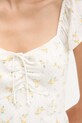 Hollister Co. sukienka KI359.5298.109 biały