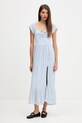 Hollister Co. sukienka KI359.5298.210 niebieski AW25