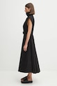 Y-3 sukienka Twill JV6776 czarny AW25