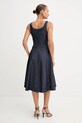 Odzież Marciano Guess sukienka jeansowa 5YPK74.7457A granatowy