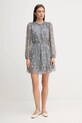 Pepe Jeans sukienka PL9537690 niebieski AW25