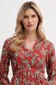 Pepe Jeans sukienka pomarańczowy PL9537695