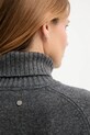 Pepe Jeans sukienka z dodatkiem wełny PL9537714 szary