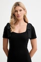 Twinset rochie negru 252AP2106