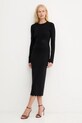 Φόρεμα Twinset 252TP3040 μαύρο AW25