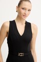 Twinset sukienka czarny 252TP2606